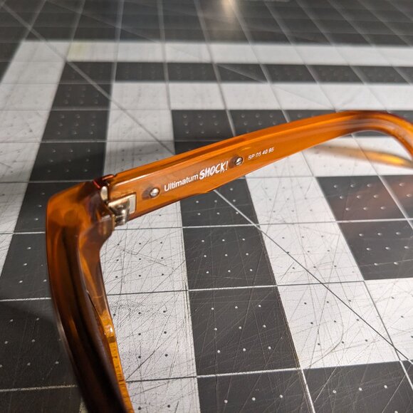 Rudy Project Ultimatum Shock Sunglasses Fire Red Orange Mirror Italy - Picture 7 of 15